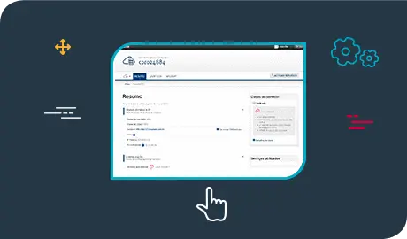Painel Configuração Servidor