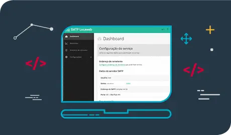 Painel Administrativo SMTP
